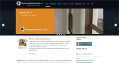 Desktop Screenshot of hempcrete.com.au