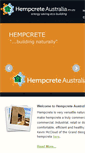 Mobile Screenshot of hempcrete.com.au